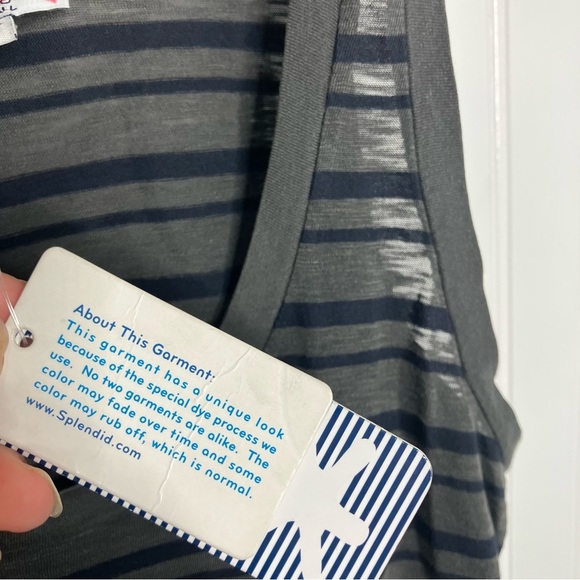 Splendid Tank Top XS New Multicolor Stripes‎ Sleeveless Tank Summer Casual - Picture 4 of 7